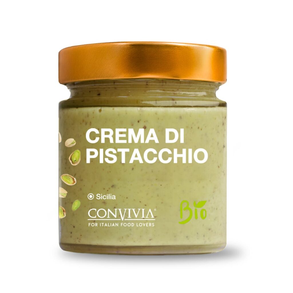 Organic pistachio cream