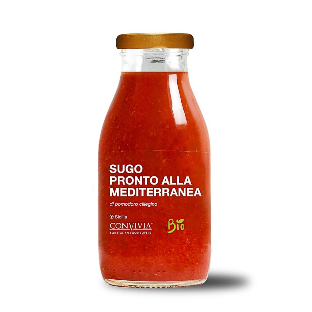 Organic mediterranean sauce