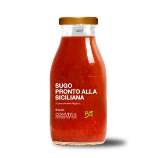 Sauce prête sicilienne bio