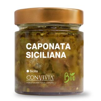 Caponata sicilienne bio