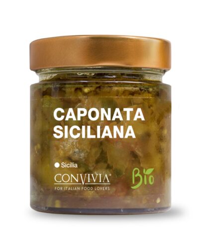 Caponata sicilienne bio