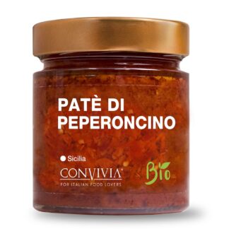 Paté di peperoncino Bio 190g