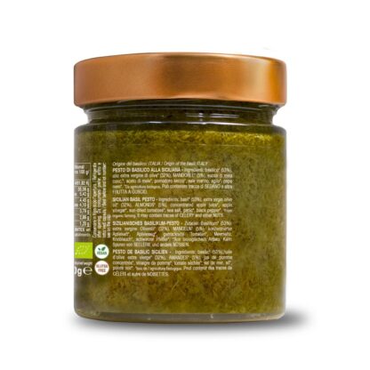 Pesto de basilic sicilien bio 190g – Image 3
